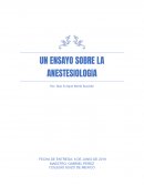 Ensayo Anestesiologia