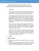 Programa de Escuela para padres “Aprendiendo Juntos como Familia”
