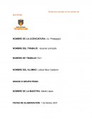 Tendencias actuales de las teorías del aprendizaje EL PRINCIPITO