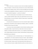 Ensayo sobre urbanismo