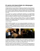 El camino del desarrollador de videojuegos