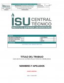 MAPA MENTAL DE LOS PRINCIPALES TIPOS DE COMPRESORES