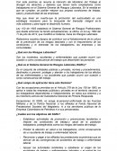 Sistema General de Riesgos Laborales (SGRL)