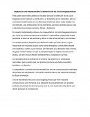 Impacto de una empresa sobre la alteración de los ciclos biogeoquímicos