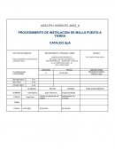 PROCEDIMIENTO DE INSTALACION DE MALLA PUESTA A TIERRA