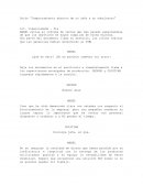 Guión “Comportamiento abusivo de un jefe a un subalterno”