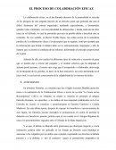 EL PROCESO DE COLABORACIÓN EFICAZ