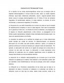 ONDAS ELECTROMACNETICAS