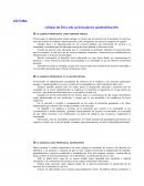 Codigo de Ética de un Licenciado en administración