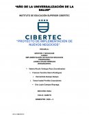 Proyecto de implementación de nuevos negocios