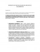 PROPUESTA DE DIGITALIZACION DE ARCHIVOS Y DOCUMENTOS