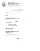 Segundo período de Práctica MOVIMIENTO 2°