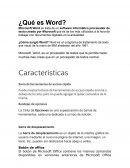 Resumen de Word