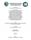 CONTABILIDAD GERENCIAL PARA LA TOMA DE DECISIONES EN EL SECTOR PESQUERO