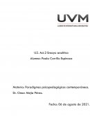 Paradigmas psicopedagógicos contemporáneos