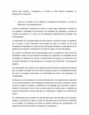 Impacto de los sistemas, tecnología de información y la toma de decisiones en las organizaciones