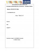 RESUMEN EJECUTIVO. Mayo Vial S. A