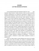 Los tres grandes de Francia