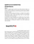 EJEMPLOS DE MARKETING ESTRATEGICO