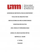 INVESTIGACIÓN DUCTOS