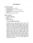 CASO PRÁCTICO SITUACIONES INDEBIDAS