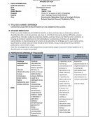 Unidad de aprendizaje. Construimos un país libre de discriminación con una ciudadanía crítica y activa.