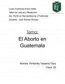 El Aborto en Guatemala