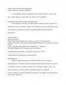 INVESTIGACIÓN DE MERCADOS. HERRAMIENTAS