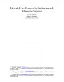 INTERNET DE LAS COSAS EN EDUCACION