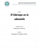 El liderazgo en la educación
