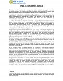 CASO 02: ALMACENES DE MAIZ