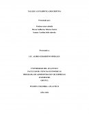 TALLER 1: ESTADÍSTICA DESCRIPTIVA