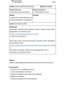 Fundamentos de la administracion