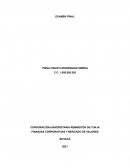 FINANZAS CORPORATIVAS Y MERCADO DE VALORES