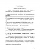 Teorías Biológicas