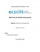 Los emprendedores y la dirección de operaciones