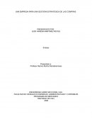 UNA EMPRESA PARA UNA GESTIÓN ESTRATÉGICA DE LAS COMPRAS