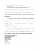 SISTEMAS ADMINISTRATIVOS DEL ESTADO PERUANO