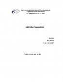 GESTIÓN FINANCIERA