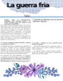 Taller de sociales. La guerra fria