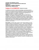 Trabajo sobre robótica