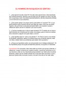 El hombre en busca del sentido