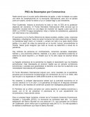 PSG de Desempleo por Coronavirus