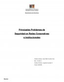 Principales Problemas de Seguridad en Redes Corporativas e Institucionales