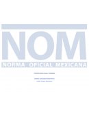 NORMA Oficial Mexicana NOM