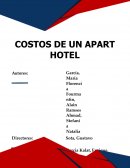 COSTOS DE UN APART HOTEL