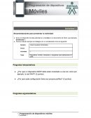 Dispositivos móviles, elementos y programas para aplicaciones en JAVA