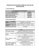 La línea de investigación que abarcamos en nuestra investigación es la Salud Mental