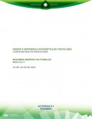 Diseño e inferencia estadistica en psicologia