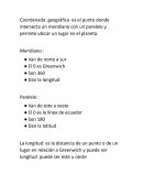 Coordenadas geograficas